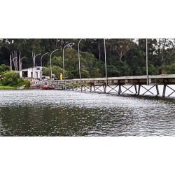 Obras da Ponte da Barragem da Petrobrás - Araucária a Campo Largo estão adiantadas
